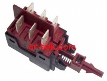02 26 014 PUSH BUTTON BK WASH. MACHINE 6 SOCKET - 50287473008